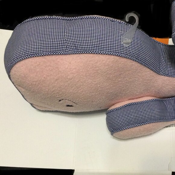 Vineyard Vines Large Plush Whale Toy and Small Rattle, NEW and Hard to Find - Picture 4 of 7